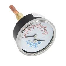 Laars, MANÓMETRO, TEMPERATURA/PRESIÓN, 0-90 PSI. 30-50-60-psi-r0060600.